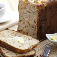 home-baked bread loaf