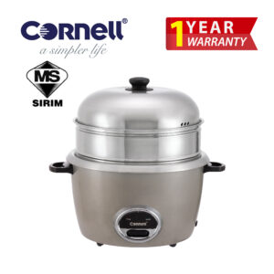 CRC-CP220SS SteamPro with Huge Multilayers SUS304 Cookwares (Individually Detachable) Rice Cooker