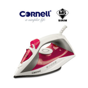 Cornell Steam Iron CSI-S1601S with Non-Stick Soleplate & Safety Cut-Off