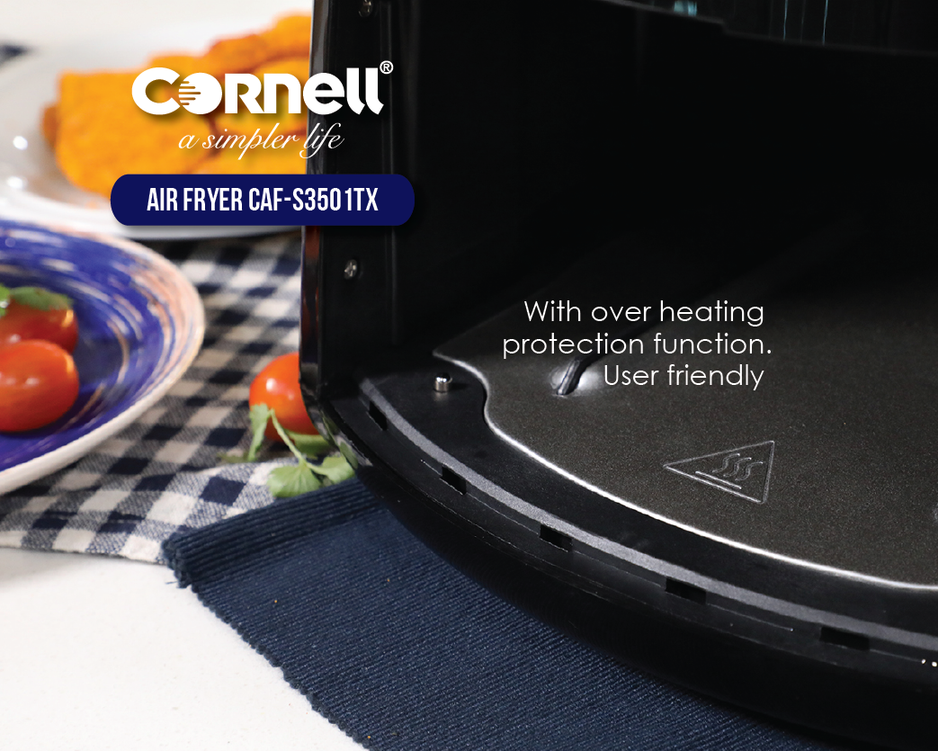 Cornell Air Fryer over heating protection function